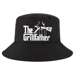 The Grillfather Funny Fathers Day Gift Grandfather Gift Cool Comfort Performance Bucket Hat