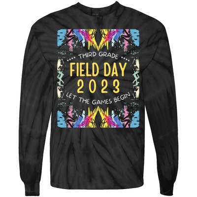 Third Grade Field Day Tie-Dye Long Sleeve Shirt