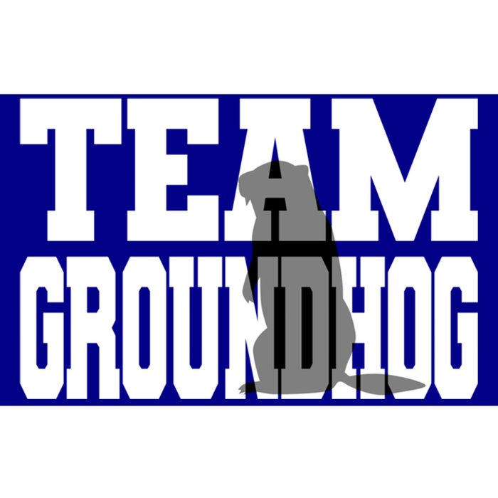 Team Groundhog Fun Matching Groundhog Day Design Gift Bumper Sticker