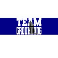 Team Groundhog Fun Matching Groundhog Day Design Gift Bumper Sticker