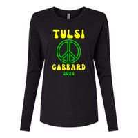 Tulsi Gabbard For President 2024 Womens Cotton Relaxed Long Sleeve T-Shirt