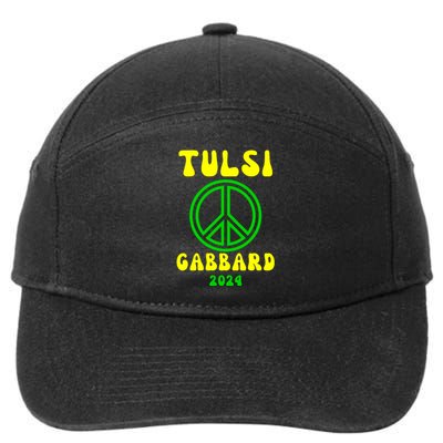 Tulsi Gabbard For President 2024 7-Panel Snapback Hat