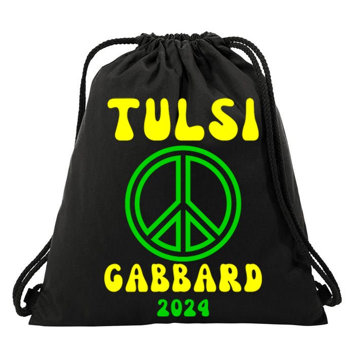 Tulsi Gabbard For President 2024 Drawstring Bag