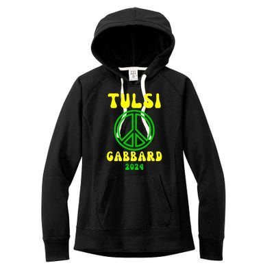 Tulsi Gabbard For President 2024 Women's Fleece Hoodie