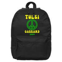 Tulsi Gabbard For President 2024 16 in Basic Backpack