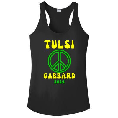 Tulsi Gabbard For President 2024 Ladies PosiCharge Competitor Racerback Tank