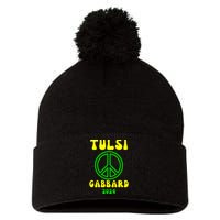 Tulsi Gabbard For President 2024 Pom Pom 12in Knit Beanie