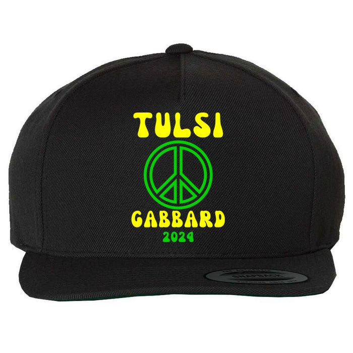 Tulsi Gabbard For President 2024 Wool Snapback Cap