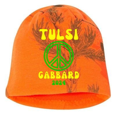 Tulsi Gabbard For President 2024 Kati - Camo Knit Beanie