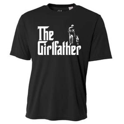 The Girlfather Funny Daddy Daughter Cooling Performance Crew T-Shirt