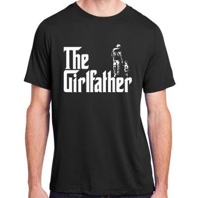 The Girlfather Funny Daddy Daughter Adult ChromaSoft Performance T-Shirt