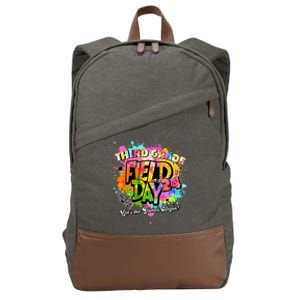 Third Grade Field Day 2024 Let The Games Begin Teachers Cotton Canvas Backpack