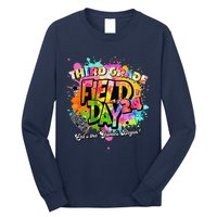 Third Grade Field Day 2024 Let The Games Begin Teachers Long Sleeve Shirt