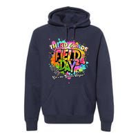 Third Grade Field Day 2024 Let The Games Begin Teachers Premium Hoodie