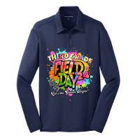 Third Grade Field Day 2024 Let The Games Begin Teachers Silk Touch Performance Long Sleeve Polo