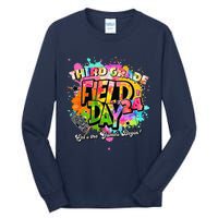 Third Grade Field Day 2024 Let The Games Begin Teachers Tall Long Sleeve T-Shirt