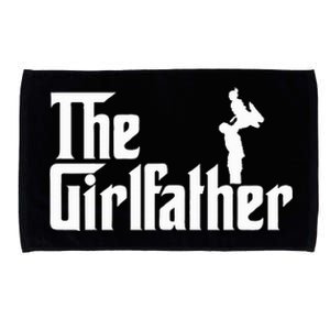 The Girl Father Gift Funny Dad Microfiber Hand Towel