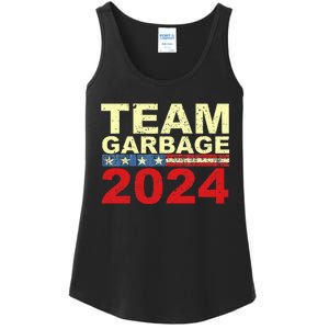 Team Garbage For Trump 2024 Elections 2024 Vote For Trump Ladies Essential Tank