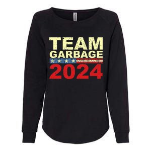 Team Garbage For Trump 2024 Elections 2024 Vote For Trump Womens California Wash Sweatshirt