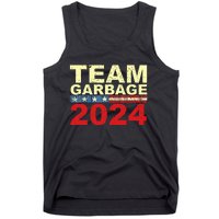 Team Garbage For Trump 2024 Elections 2024 Vote For Trump Tank Top