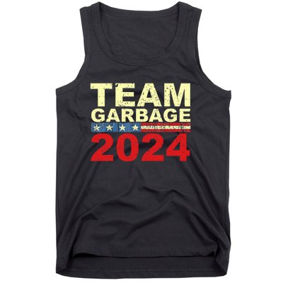 Team Garbage For Trump 2024 Elections 2024 Vote For Trump Tank Top