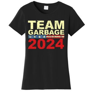 Team Garbage For Trump 2024 Elections 2024 Vote For Trump Women's T-Shirt