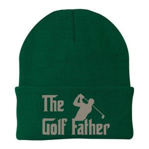 The Golf Father Funny Golfing For Golfer Knit Cap Winter Beanie