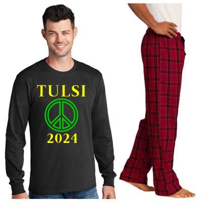 Tulsi Gabbard For President 2024 Long Sleeve Pajama Set