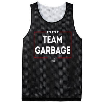 Team Garbage For Trump 2024 Mesh Reversible Basketball Jersey Tank