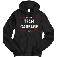 Team Garbage For Trump 2024 Tie Dye Hoodie