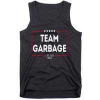 Team Garbage For Trump 2024 Tank Top