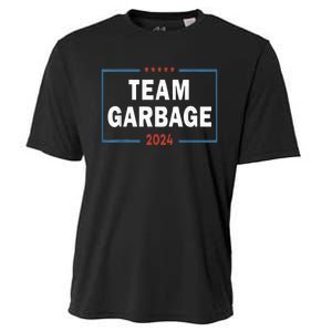 Team Garbage For Trump 2024 Cooling Performance Crew T-Shirt