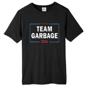 Team Garbage For Trump 2024 Tall Fusion ChromaSoft Performance T-Shirt