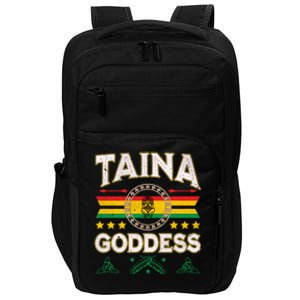 Taina Goddess Flag Atabey Puerto Rico Boriken Boricua Taino Gift Impact Tech Backpack