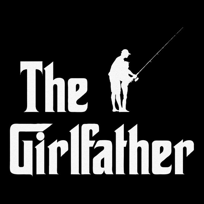 The Girlfather Funny Dad Of Girl Fishing Father And Daughter Impact Tech Backpack