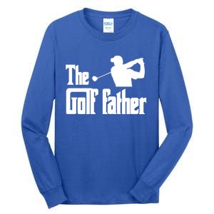 The Golf Father Funny Golf Dad Joke Pun Gift Tall Long Sleeve T-Shirt