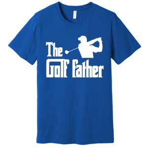 The Golf Father Funny Golf Dad Joke Pun Gift Premium T-Shirt