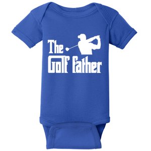 The Golf Father Funny Golf Dad Joke Pun Gift Baby Bodysuit