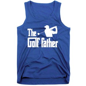 The Golf Father Funny Golf Dad Joke Pun Gift Tank Top