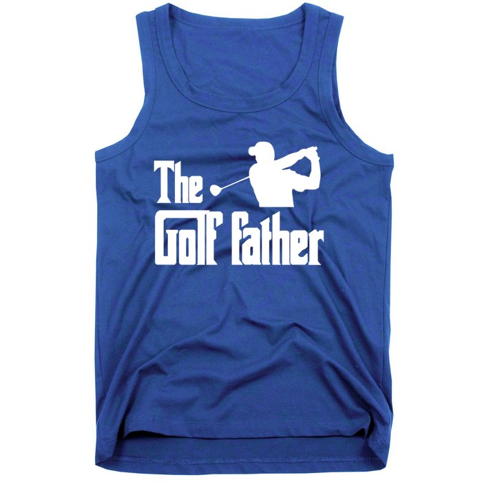 The Golf Father Funny Golf Dad Joke Pun Gift Tank Top