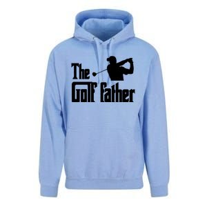 The Golf Father Funny Golf Dad Joke Pun Gift Unisex Surf Hoodie