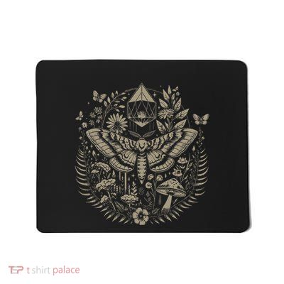 Therian Grunge Fairycore Aesthetic Luna Moth Mousepad