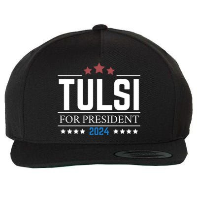 Tulsi Gabbard For President 2024 Wool Snapback Cap