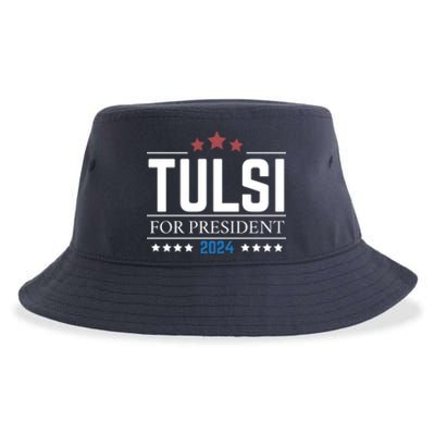 Tulsi Gabbard For President 2024 Sustainable Bucket Hat