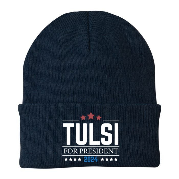 Tulsi Gabbard For President 2024 Knit Cap Winter Beanie