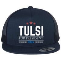 Tulsi Gabbard For President 2024 Flat Bill Trucker Hat