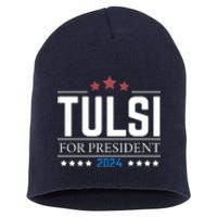 Tulsi Gabbard For President 2024 Short Acrylic Beanie