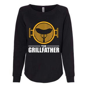 The Grillfather Funny Gift Womens California Wash Sweatshirt