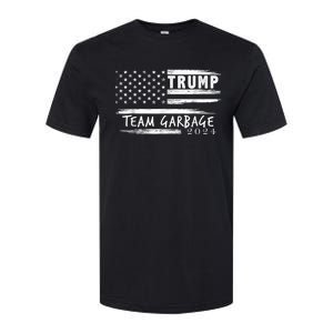 Team Garbage For Trump 2024 Garbage For Trump Votetrump 2024 Softstyle CVC T-Shirt