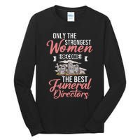 Tombstone Grave Funny Cemetery Funeral Director Mortician Tall Long Sleeve T-Shirt